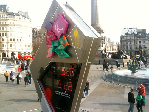 Olympic Clock, Trafalgar Square
