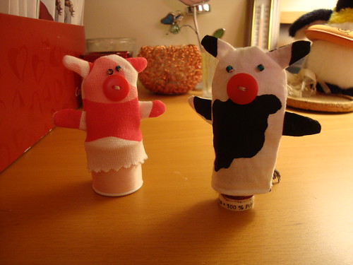 pig meets cow