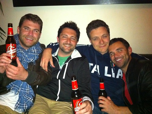 Colin, Nick, Rob, & Alex by currtdawg