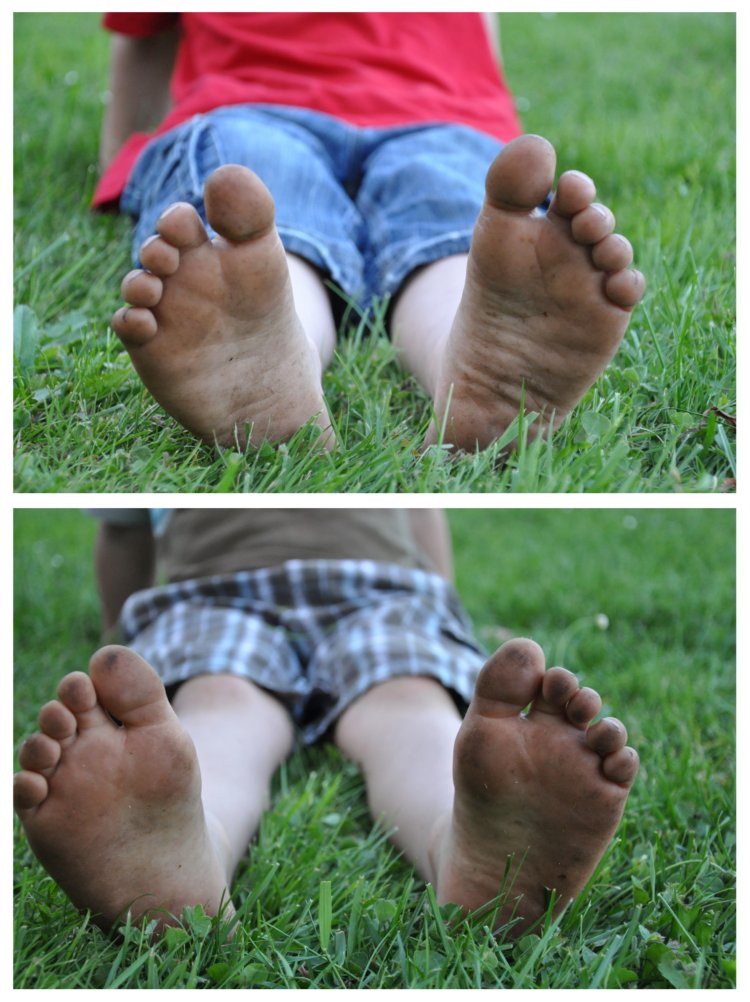 Dirty Boy Feet