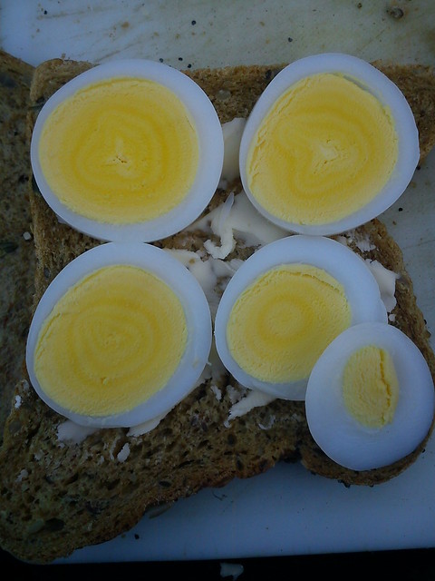 duck eggs from the farmers market