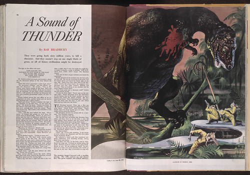 Ray Bradbury ‘A Sound of Thunder’, first published in Collier’s Weekly, 28 June 1952