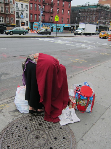 NYC. Garbage Picker. by Making Deals Zine