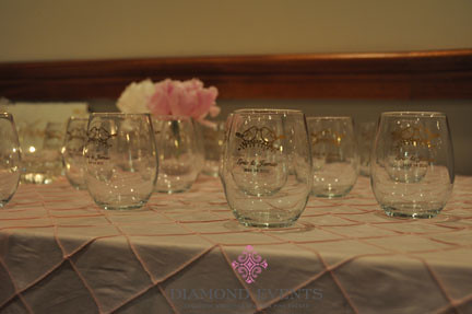 Wine glass wedding favors Categorized in Diamond Events Harbour View and