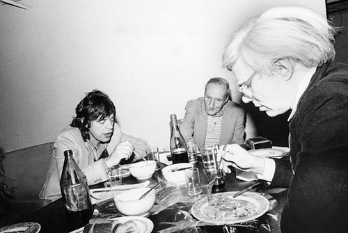 Rolling Stones & Jagger, Mick & Burroughs, William S. & Warhol, 
