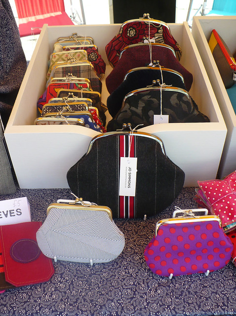 My stall at The Cally Fest - purses