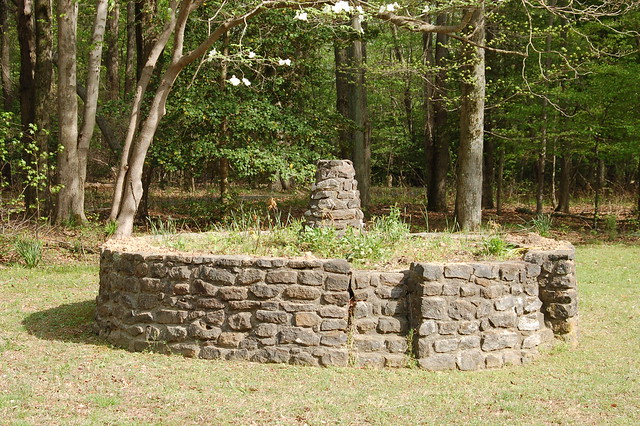 water fountain built by the Civilian Conservation Corps at Westmoreland State Park