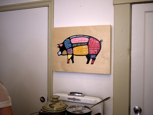 big pig on wall - SOLD!