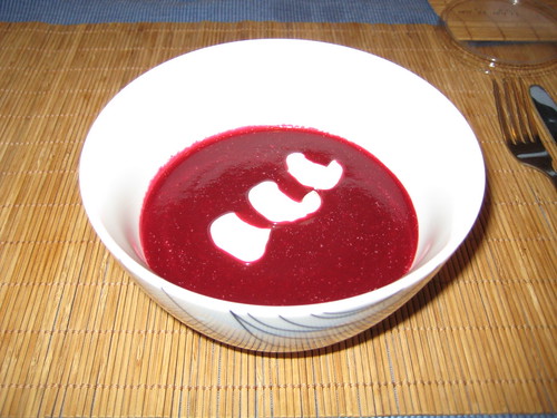 Beet and Apple Soup