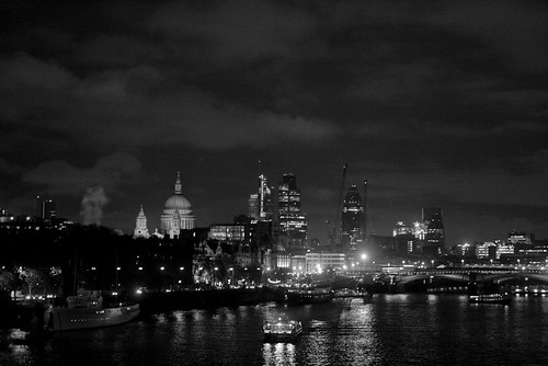 City from Waterloo Bridge