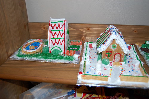 Jason and Ed's Gingerbread Houses