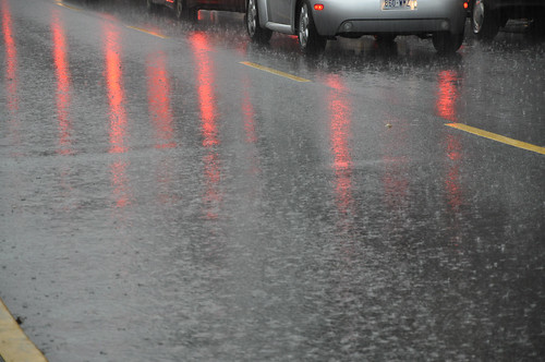 Driving Rain, Stalled Cars