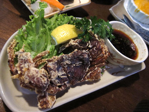 fried soft shell crab