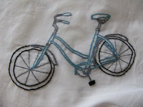stitched bike