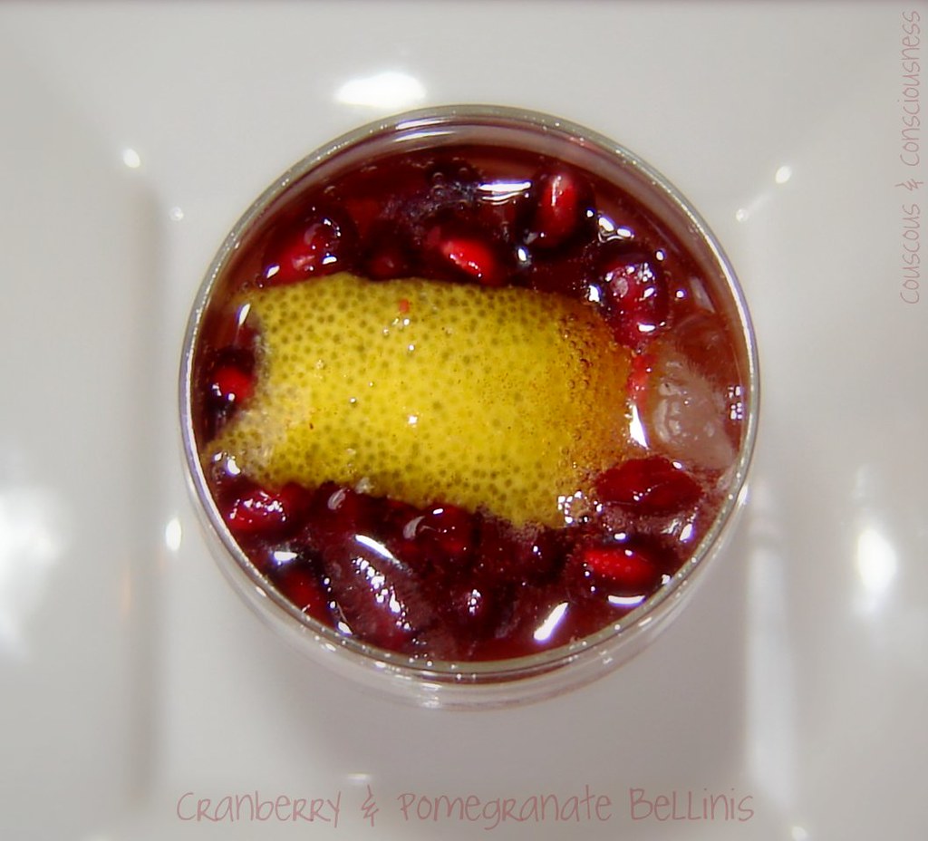 Cranberry & Pomegranate Bellinis 3