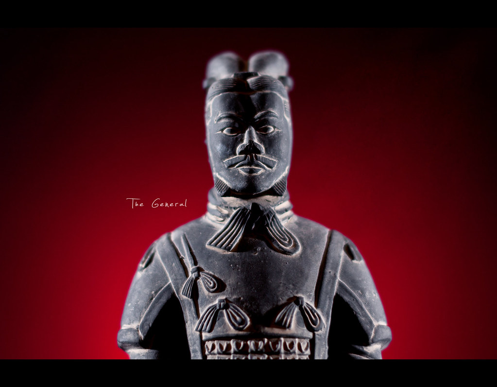 Day 150, 150/365, Project 365, Strobist, Bokeh, The General, Xian, ourdailychallenge, sculpture, Sigma 50mm F1.4 EX DG HSM, 50mm, project365
