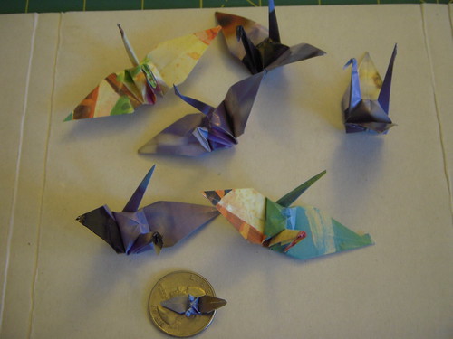 Origami #15: Cranes