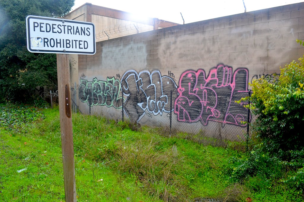 ANEMAL, HERO, SELF, CK, OH, Street Art, Oakland, Graffiti