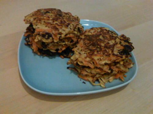 Parsnip fritters