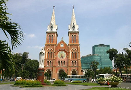Notre Dame Cathedral, Ho Chi Minh, Vietnam