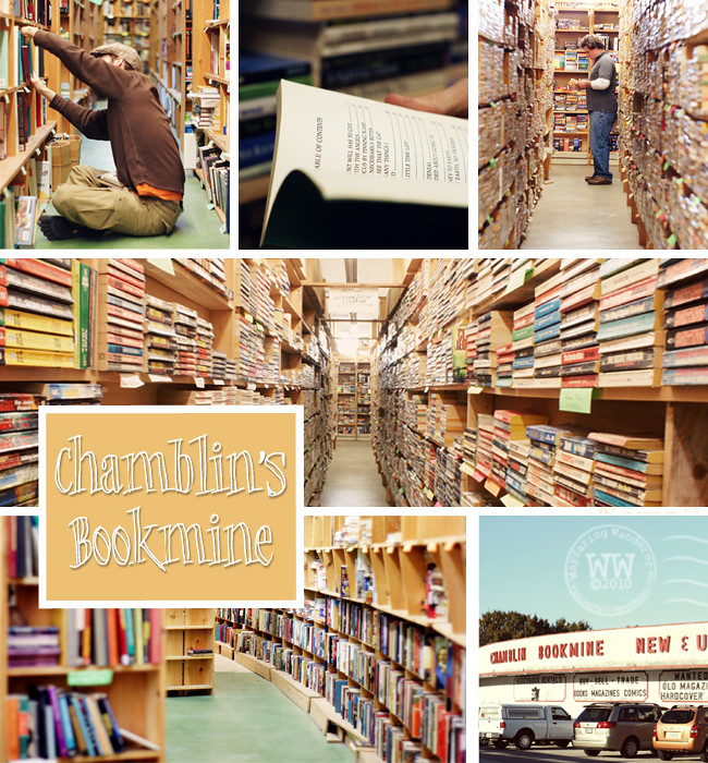 Chamblin's Bookmine Collage