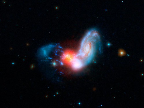 Colliding Spiral Galaxies