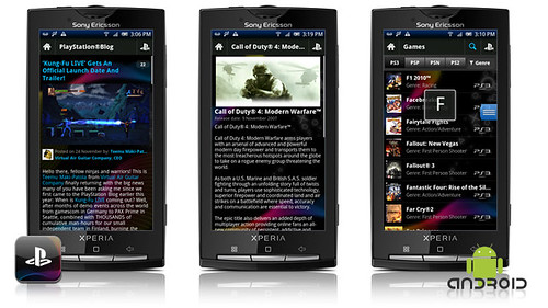 The Official PlayStation App for the Android