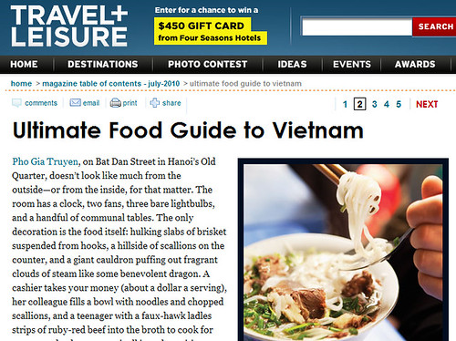 Vietnam The Ultimate Food Tour - Travel + Leisure