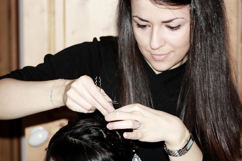 hairstyle for wedding. Maima#39;s wedding #23 - hairstyle. This week we hosted a couple of young
