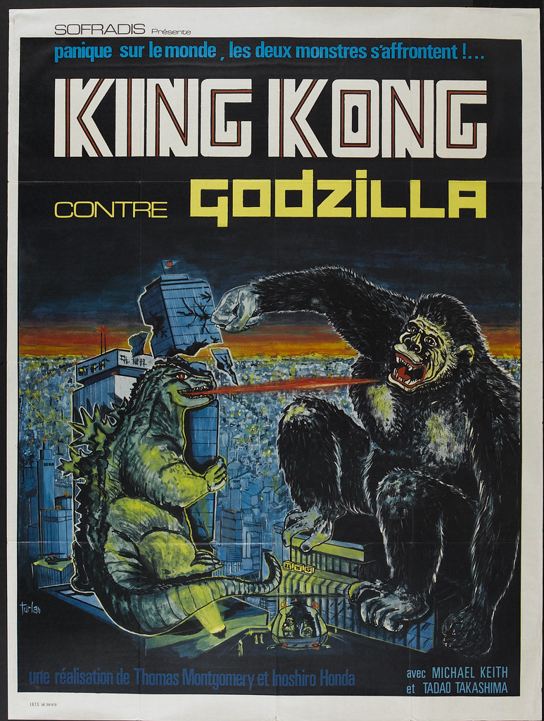 King Kong vs. Godzilla (Universal, 1963). French