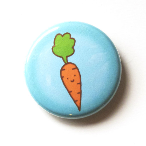 Cute Carrot - Button 01.23.11
