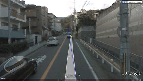 Google Street View - Path Overlay in Google Earth