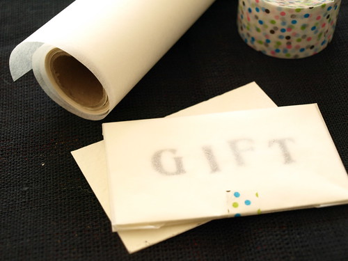 gift card wrapping