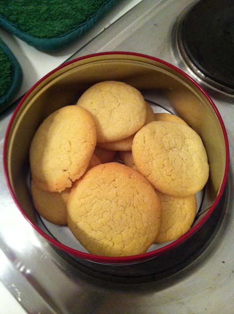 Cookies in the tin!