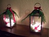 Holiday Lantern Arrangements