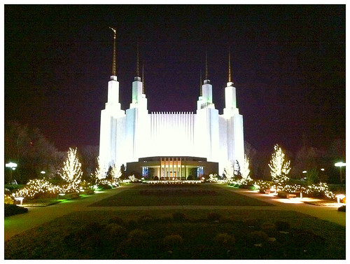 Washington DC LDS Temple In iPhone Images on 3 January 2011 with 1 comment
