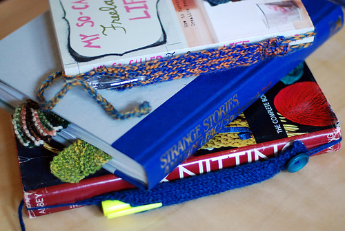 pen tube bookmarks!