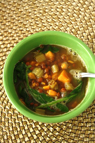 Lentil & Sweet Potato Soup