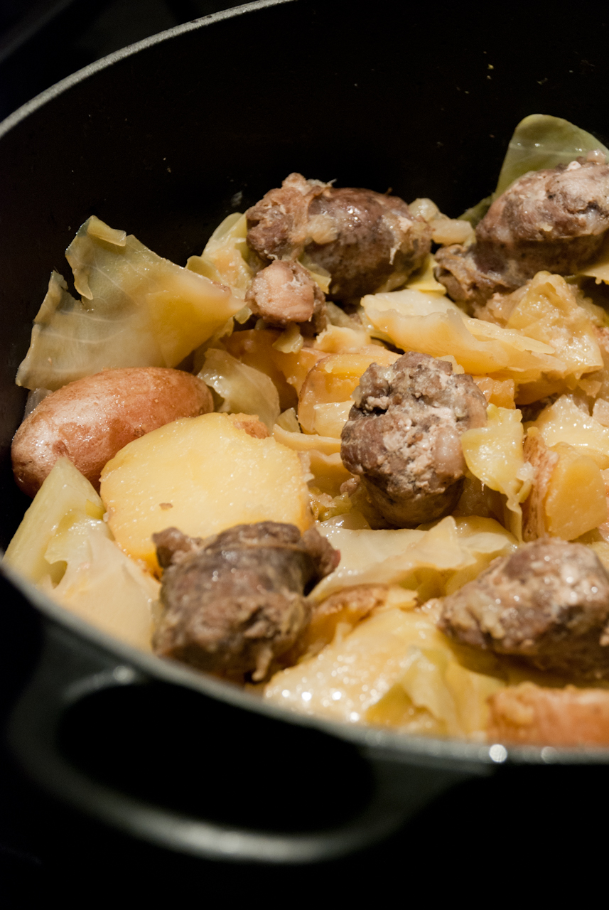 Cabbage with Sausage
