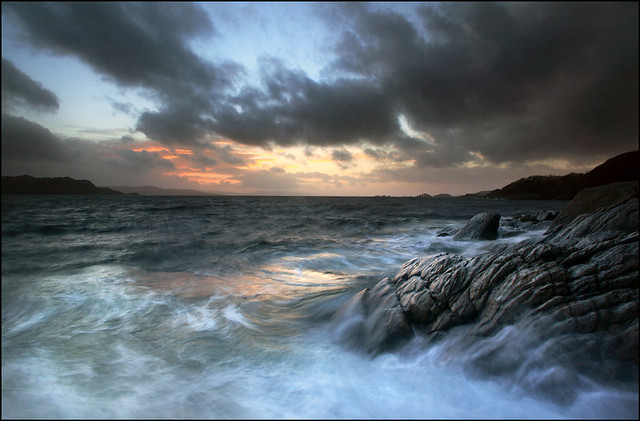 Dark & Stormy - Loch Nan Uamh by angus clyne