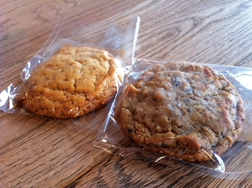 Peanut Butter Cookie and Compost Cookie