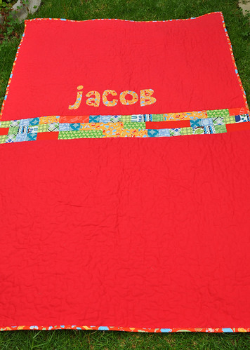 Jacob's quilt - back