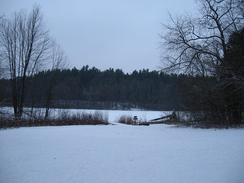 First snowfall of December 2010