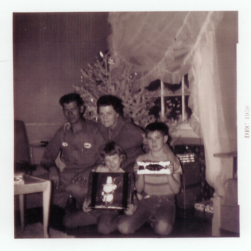 Talbott Family Christmas 1958