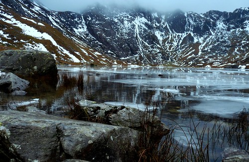  フリー写真素材, 自然・風景, 湖・池, 山, 雪, イギリス,  