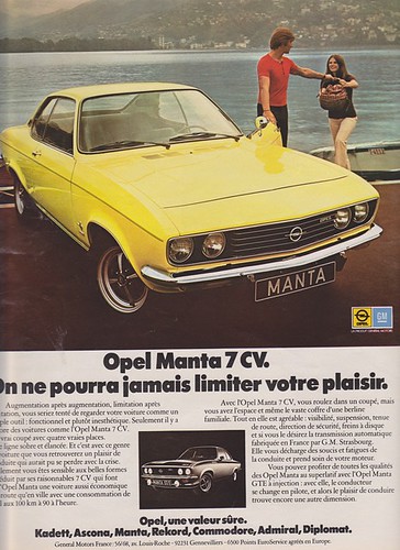 Opel Manta 1974