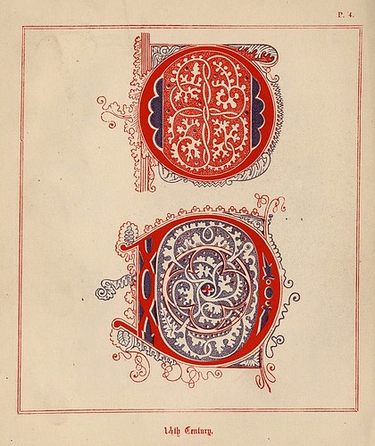 003- Medieval Alphabets and Initials 1886- F.G. Delamotte- Copyright 2006 illuminated-book.com& libros-iluminados.com