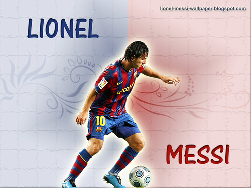 lionel messi 2011 wallpaper. Messi - Red Blue Wallpaper