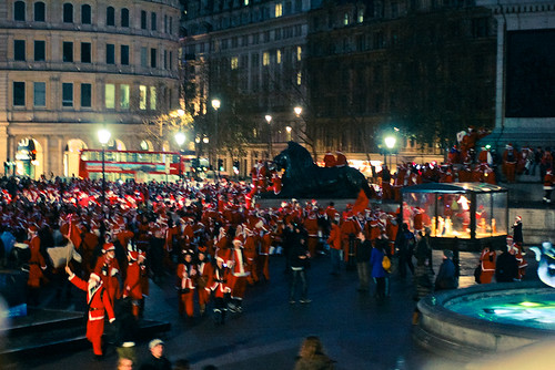 Flash Mob in Trafalgar Square