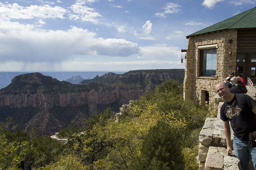 Blake at the Grand Canyon Lodge